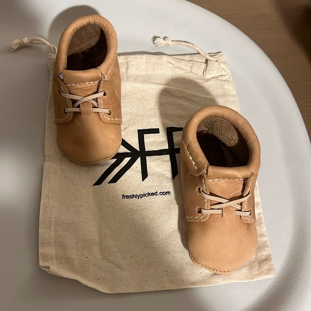 Freshly picked Oxford booties. Never worn. Size 2.